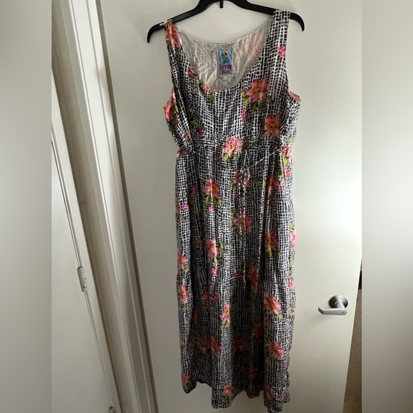 Johnny Was 100% silk dress - Picture 3 of 16